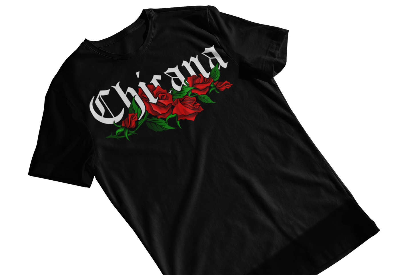 Roses Chicana T shirts unisex Adults