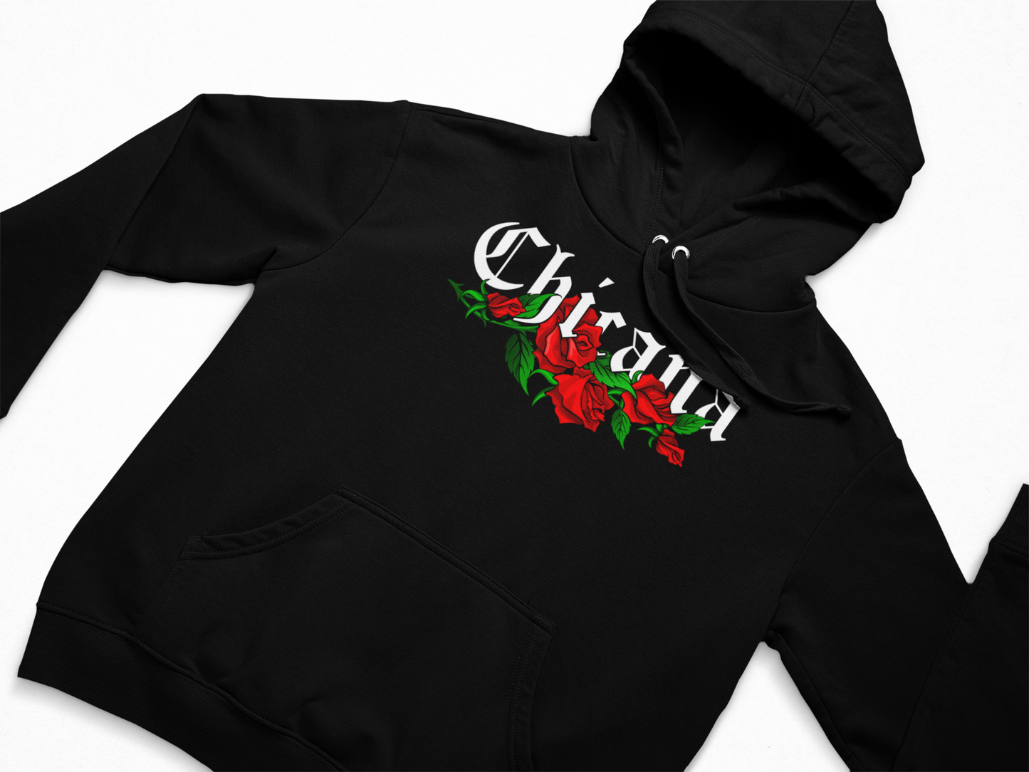 Chicana roses Hoodie Unisex Adults