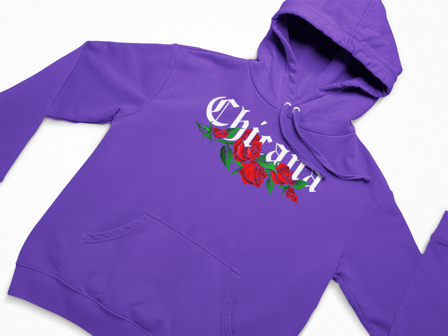 Chicana roses Hoodie Unisex Adults