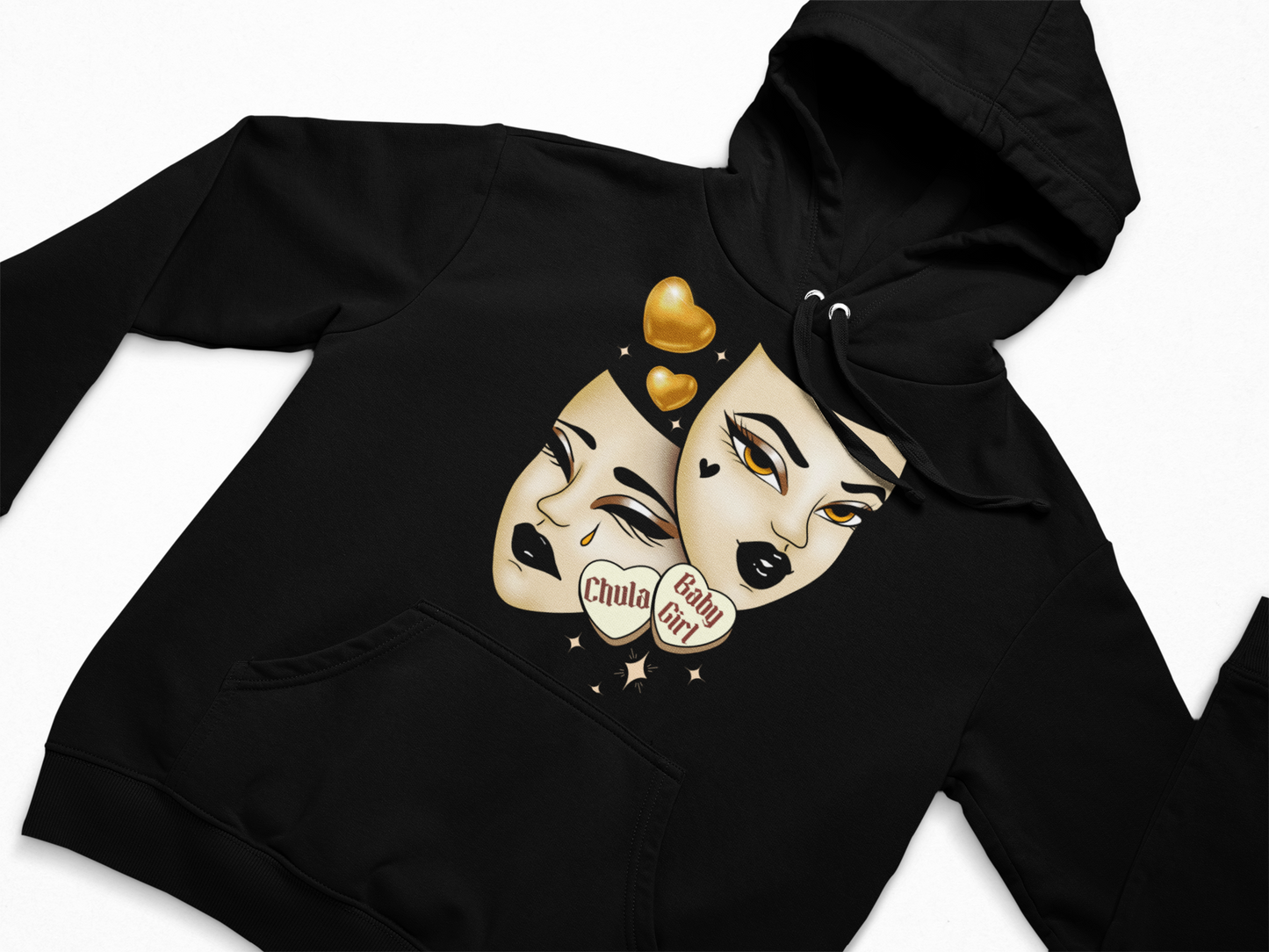 Cream Smile Now Cry Later unisex Adult Hoodie