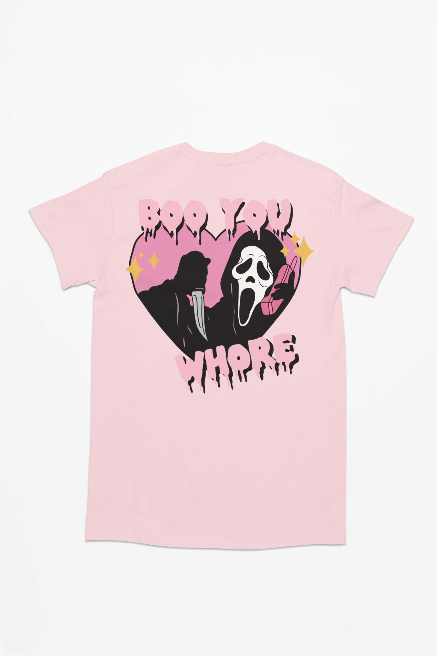 Boo You Ghostface unisex Adult tee shirt