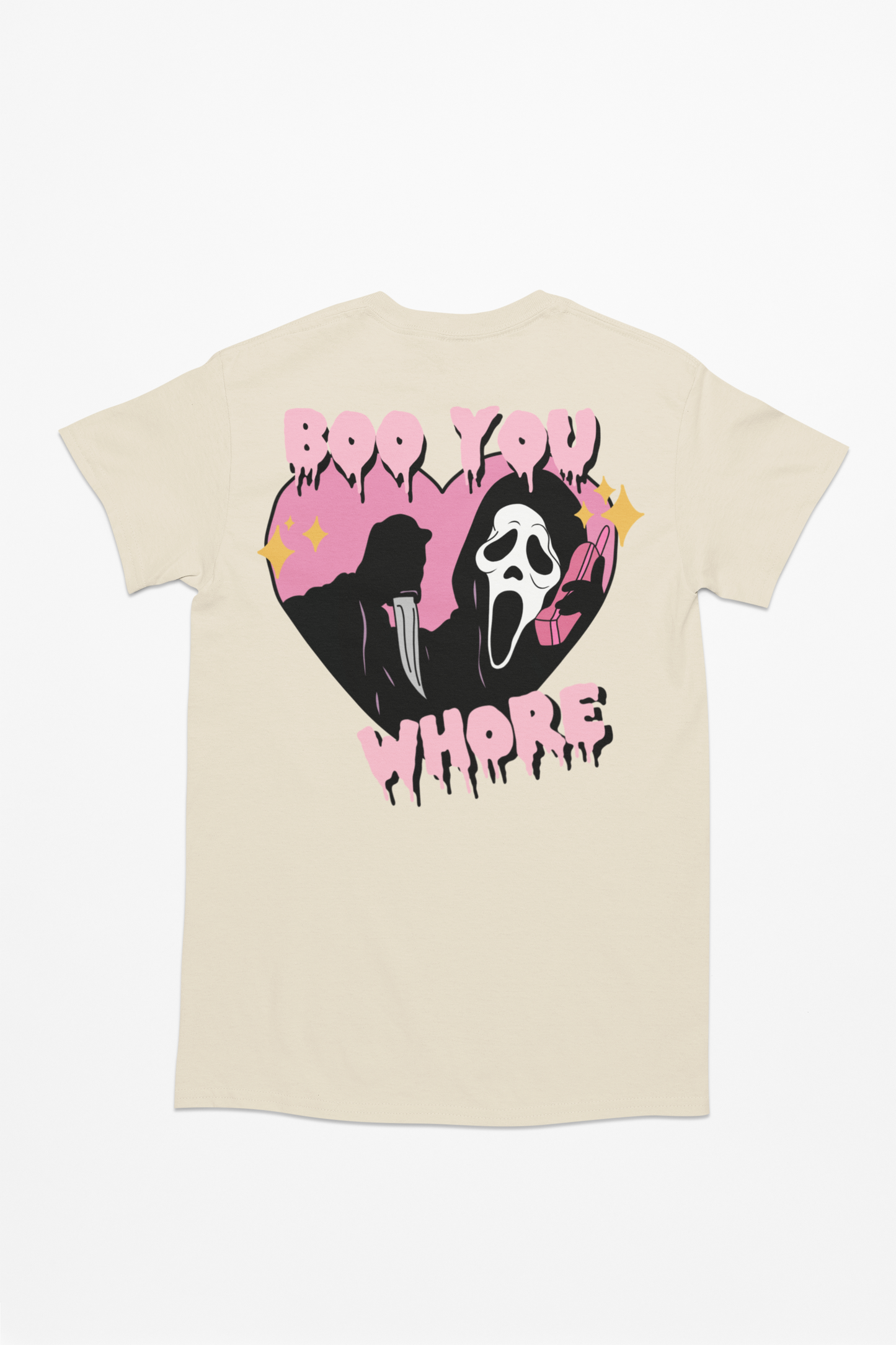 Boo You Ghostface unisex Adult tee shirt