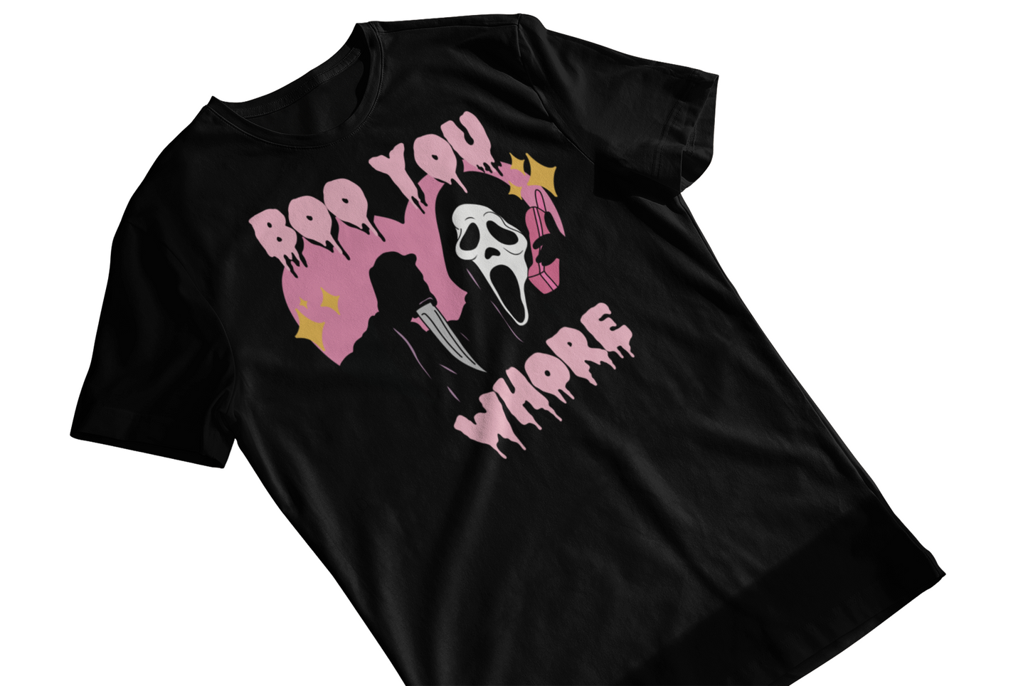 Boo You Ghostface unisex Adult tee shirt