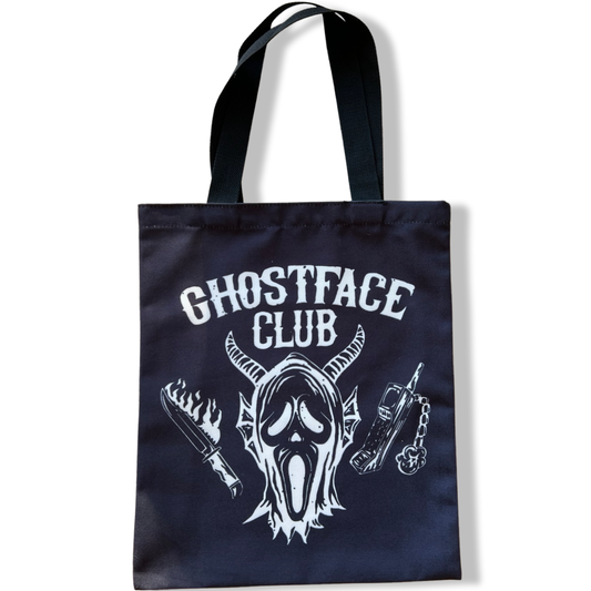 Ghost Face Club Tote Bag